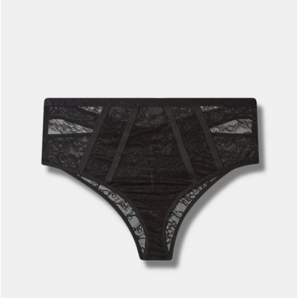 Torrid Lacy Bondage Tanga Panty NWT 1x - Picture 2 of 4